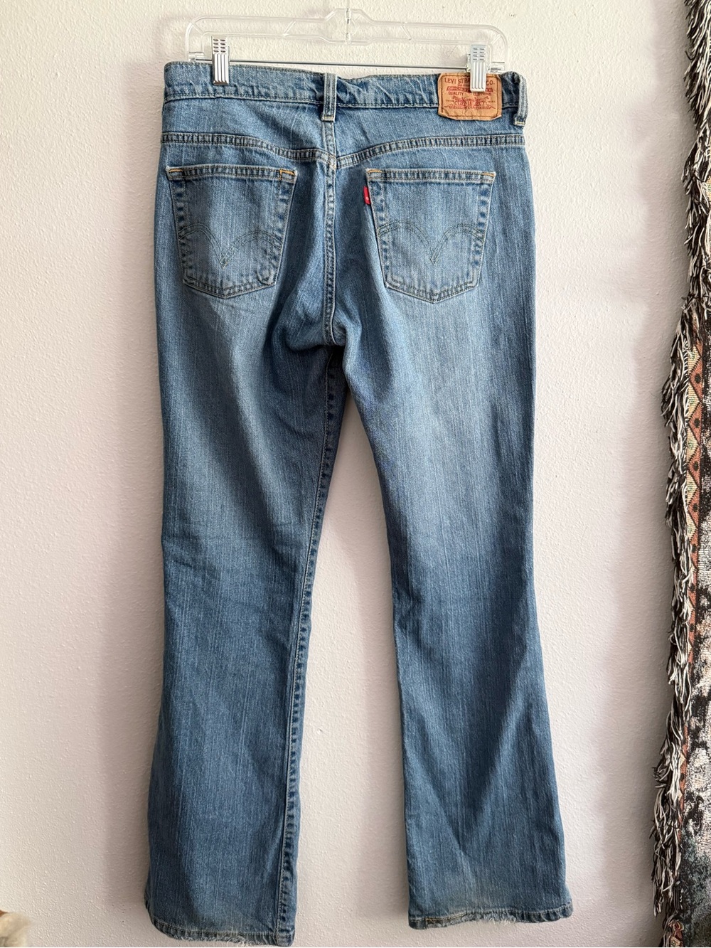 ❄️ Levi’s 515 • Classic Light Blue Bootcut Jeans • Women’s 8 M - Picture 8 of 16